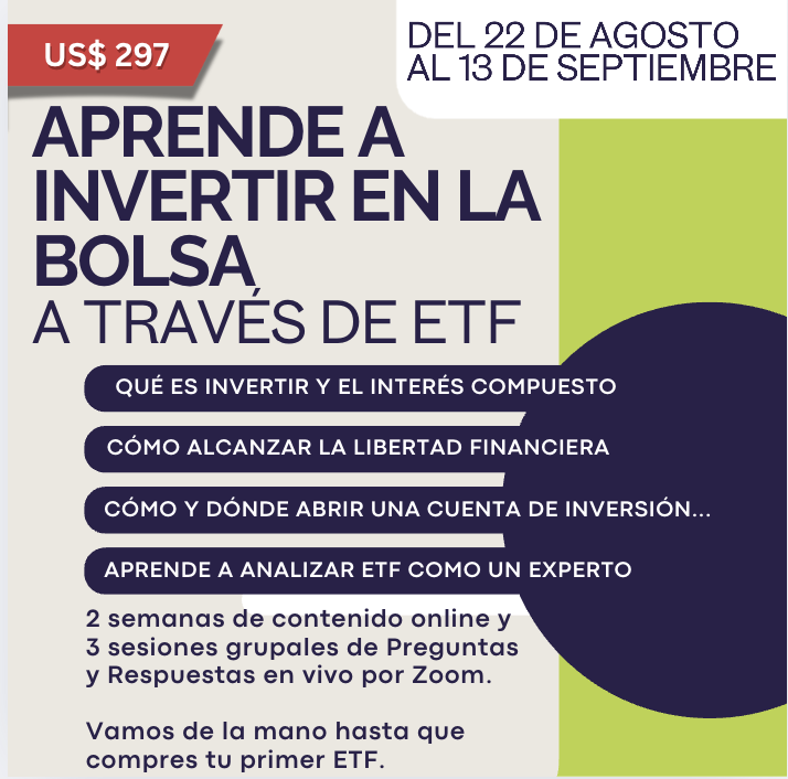 Aprende a invertir en la bolsa Paso a Paso – Agosto 2025